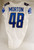 2023 Detroit Lions Zach Morton #48 Game Issued White Jersey 90th Patch 42+4 990