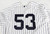 2017 New York Yankees Phil Nevin #53 Game Used White Jersey ST Opening Day 50 3