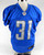 2016 Detroit Lions Rafael Bush #31 Game Issued Blue Practice Jersey 46 303