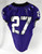 2019-24 Texas Christian TCU Frogs #27 Game Used Purple Jersey Football NP Rem 6
