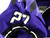 2019-24 Texas Christian TCU Frogs #27 Game Used Purple Jersey Football NP Rem 6