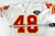 1994 Kansas City Chiefs Darrell Fullington #48 Game Issued White Jersey 75th P 1