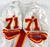 1994 Kansas City Chiefs Greg Kragen #71 Game Issued White Jersey 75th P 48 4