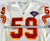 1994 Kansas City Chiefs Jaime Fields #59 Game Issued White Jersey 75th P 46 0