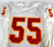 1994 Kansas City Chiefs #55 Game Issued White Jersey 75th Patch 48 081