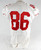 2013 San Francisco 49ers #86 Game Issued White Jersey 48 359