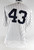 2018 New York Yankees Chance Adams #43 Game Used White Jersey ST Opening Day 2