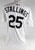 2025 Colorado Rockies Jacob Stallings #25 Game Issued White Jersey 46 941