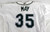 2002 Tampa Bay Devil Rays Milt May #35 Game Used White Jersey 48 478