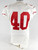2015 San Francisco 49ers #40 Game Issued White Jersey 42 369