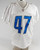 2019 Detroit Lions #47 Game Issued White Practice Jersey 46 158