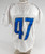 2019 Detroit Lions #47 Game Issued White Practice Jersey 46 158