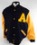 Appalachian State Mountaineers Game Issued Black Varsity Jacket XL 651
