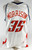 2007-08 Charlotte Bobcats Adam Morrison #35 Game Used White Jersey 48 825