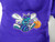 1990s Charlotte Hornets #32 Game Used Purple Warm Up Pants 40 524