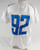 2022 Detroit Lions #92 Game Issued White Practice Jersey 50 160