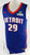 2024-25 Detroit Pistons Sincere Carry #29 Game Issued Pos Used Navy Jersey SL 4