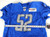 2022 Detroit Lions Demetrius Taylor #52 Game Issued Blue Practice Jersey 52 215