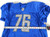 2017 Detroit Lions TJ Lang #76 Game Issued Blue Practice Jersey 52 267