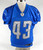 2016 Detroit Lions #43 Game Issued Blue Practice Jersey 44 271