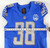2023 Detroit Lions Isaac Darkangelo #38 Game Issued Blue Jersey 90th Patch 40 2