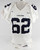 2003 Virginia Cavaliers #62 Game Used White Jersey Football NP Rem XL 678