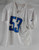 2019 Detroit Lions Malik Carney #53 Game Issued White Practice Jersey 48 241