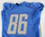 2021 Detroit Lions #86 Game Used Blue Practice Jersey 46 243