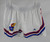 2021-22 Kansas Jayhawks Game Issued White Shorts Basketball XLN2 608