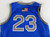 2023-24 Air Force Falcons #23 Game Issued Pos Used Blue Jersey Basketball L 031