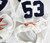 2002-03 Virginia Cavaliers #53 Game Used White Jersey Football NP Rem L 688