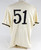 2018 Long Beach State Dirtbags #51 Game Used Cream Jersey Baseball XXL 830