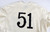 2018 Long Beach State Dirtbags #51 Game Used Cream Jersey Baseball XXL 830