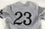 2018 Long Beach State Dirtbags #23 Game Used Grey Jersey Baseball L 856