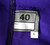 2019-24 Texas Christian TCU Frogs #40 Game Used Purple Jersey Football NP R 40 8