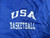 1990s Team USA Basketball Game Issued Blue Practice Shorts L 334