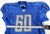 2013 Detroit Lions #60 Game Used Blue Practice Jersey 52 221