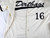 2018 Long Beach State Dirtbags #16 Game Used Cream Jersey Baseball XL 831
