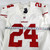 2013 San Francisco 49ers Anthony Dixon #24 Game Issued White Jersey NP R 44 199