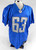 2017 Detroit Lions Tim Lelito #63 Game Used Blue Practice Jersey 54 943
