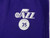 1990s Utah Jazz #35 Game Used Purple Travel Pants XL 294