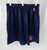 1997-04 Detroit Pistons Game Issued Navy Training Shorts XXL 304