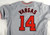 2024 Washington Nationals Ildemaro Vargas #14 Game Issued Grey Jersey 44 DP91577
