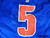 2013-14 Detroit Pistons Kentavious Caldwell-Pope #5 Game Used Blue Shoot Shirt