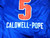 2013-14 Detroit Pistons Kentavious Caldwell-Pope #5 Game Used Blue Shoot Shirt