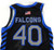 2023-24 Air Force Falcons #40 Game Issued Pos Used Black Jersey Basketball M 307
