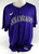 2024 Colorado Rockies Blank Game Issued Purple Jersey 52 902