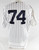 2017 New York Yankees Joe Harvey #74 Game Used White Jersey ST Opening Day 5