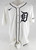2024 Detroit Tigers Alex Faedo #42 Game Used White Jersey Jackie Robinson 48 5