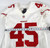 2014 San Francisco 49ers Asante Cleveland #45 Game Issued White Jersey 42 287